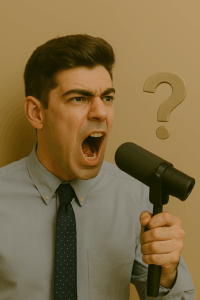 Wenn die Message beim Dreh nicht rüberkommt.